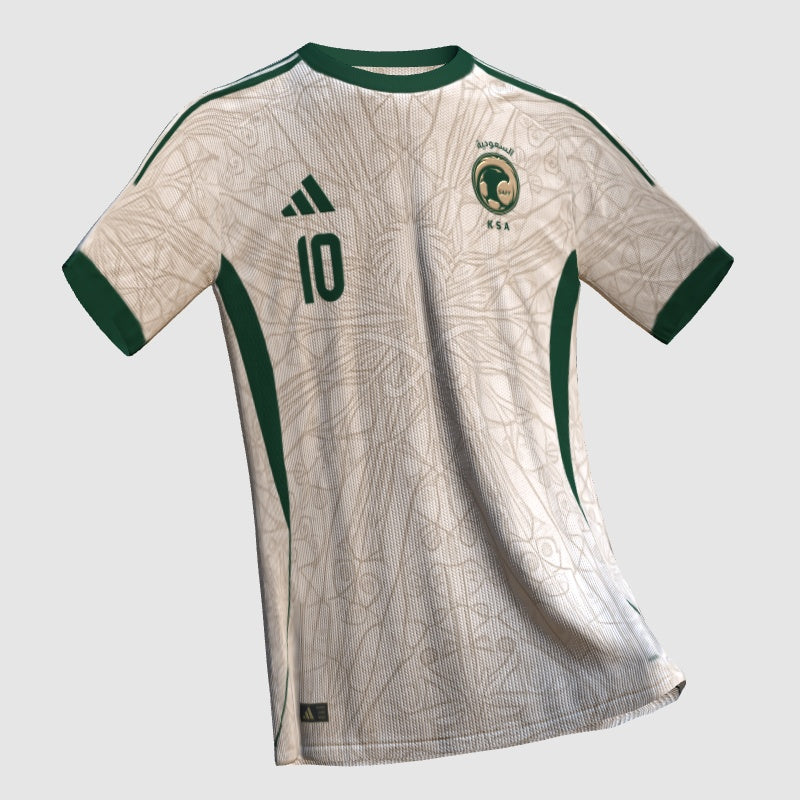 Saudi Arabia "Al-Suqour" Grey Jersey (WC2026)