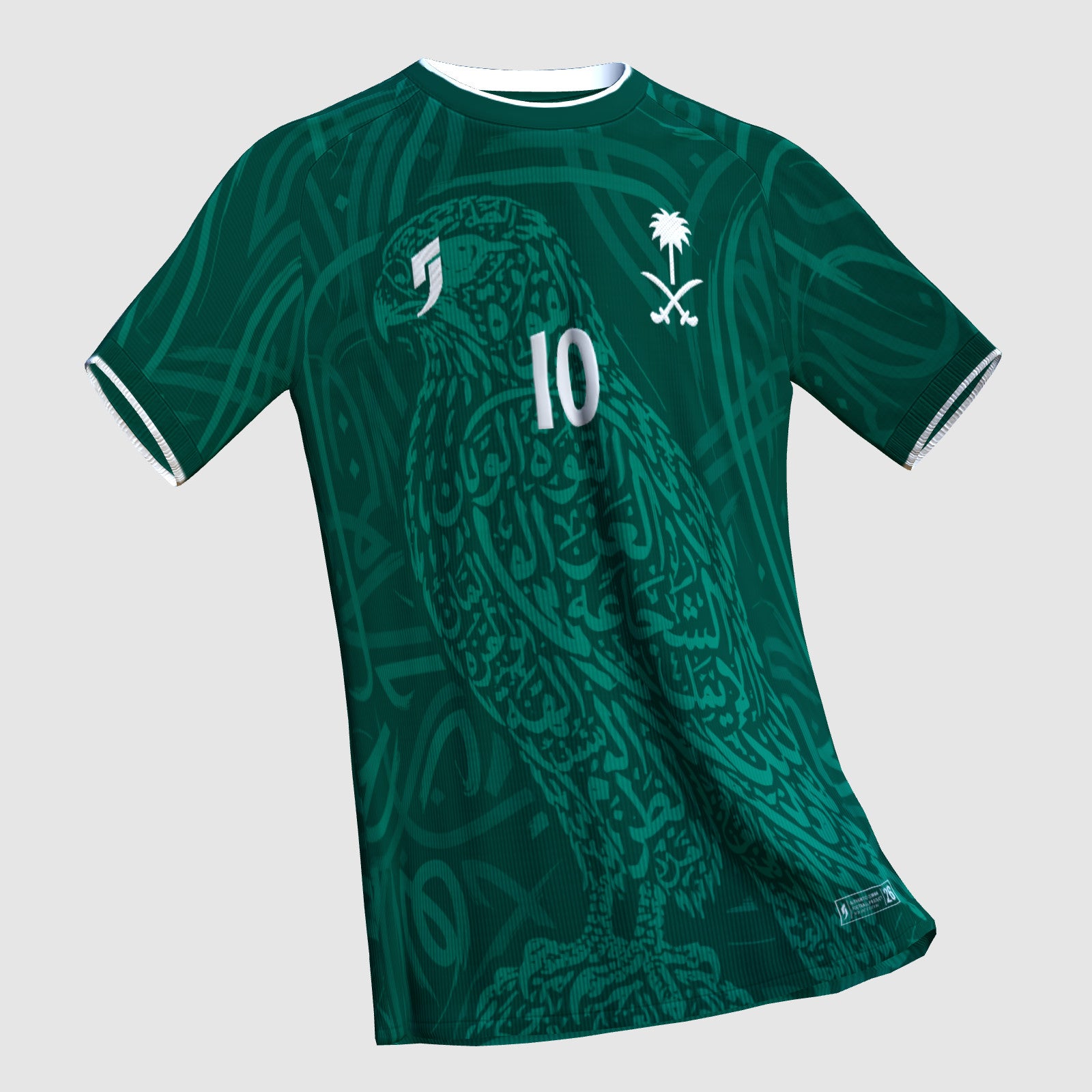 Saudi Arabia "Al-Suqour" Green Jersey (WC2026)